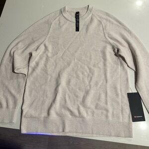lululemon athletica Men's Textured Knit Crewneck Sweater